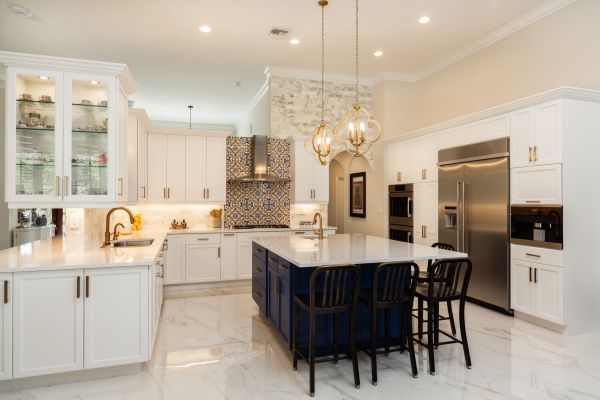 Kitchen Island Construction in Bulverde